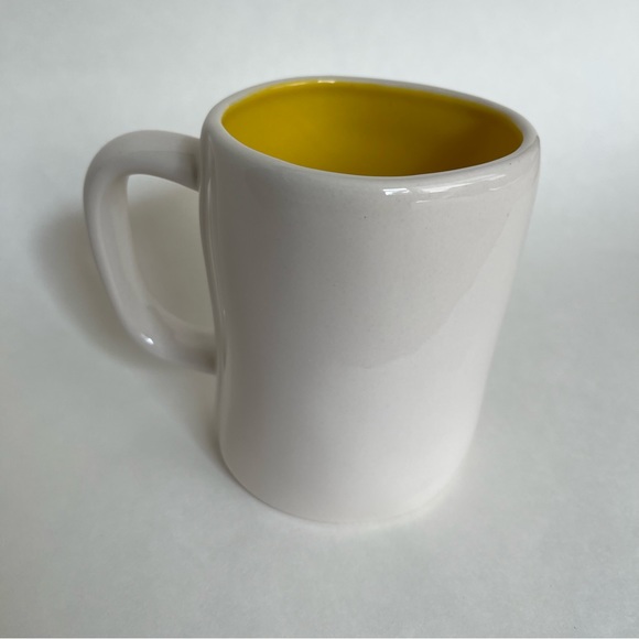 Rae Dunn “Cup of Sunshine” mug yellow inside Artisan Collection by Magenta - Picture 2 of 5